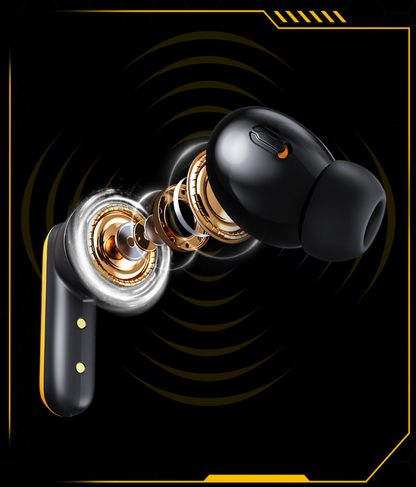 Wireless Bluetooth 5.0 In-Ear Earphones – Ergonomic Comfort Fit, Hi-Fi Stereo Sound, Lightweight Design, Ideal for Music, Calls & Daily Wear