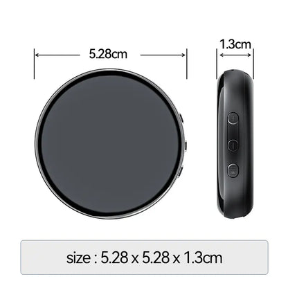 32GB Ultra Magnetic Voice Recorder – One-Touch Recording, 96H Continuous, HD Noise Reduction, Long Battery, with OTG Adapter