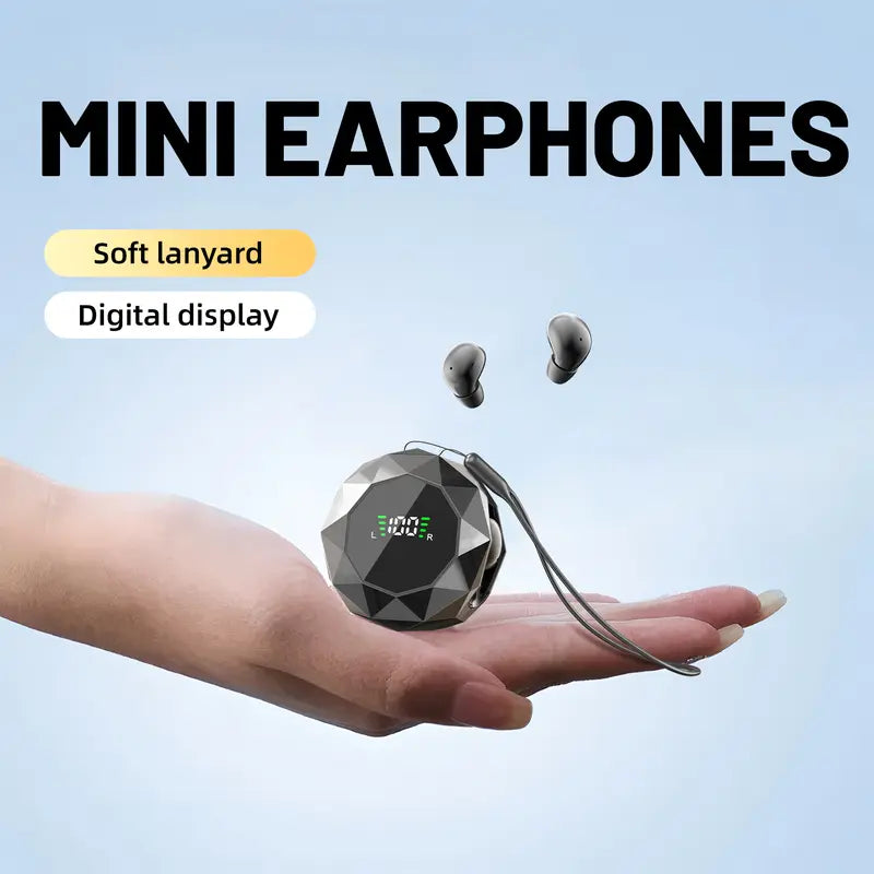 MSHUKCOE Mini Wireless Sleep Earbuds for Side Sleepers, Bluetooth 6.0 in-Ear Headphones with Noise Reduction,Ultra Small Hidden Earphones, Comfortable Fit for Long Wear & Deep Sleep&Work summerwins summerwins