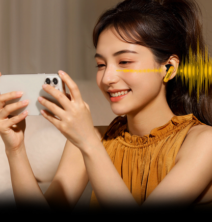 Wireless Bluetooth 5.0 In-Ear Earphones – Ergonomic Comfort Fit, Hi-Fi Stereo Sound, Lightweight Design, Ideal for Music, Calls & Daily Wear