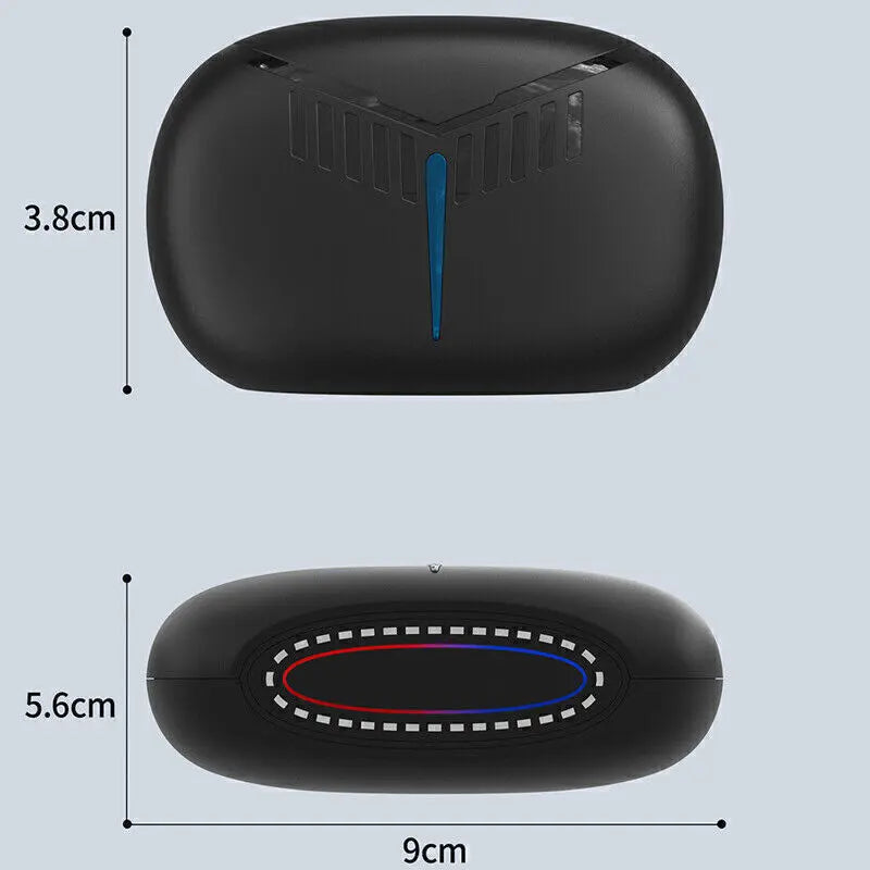 R400 Bluetooth 5.3 TWS Wireless Earphones - Ear Hook Design, Stereo Sound Earbuds