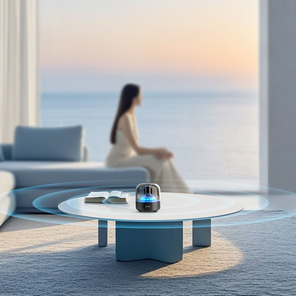[2026 New ] Harman S58 Crystal Bluetooth Speaker, Colorful Glowing Subwoofer Wireless Audio, Cash On Delivery, Free Delivery
