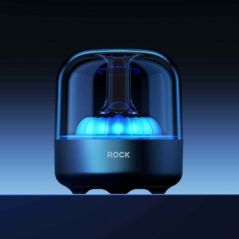 [2026 New ] Harman S58 Crystal Bluetooth Speaker, Colorful Glowing Subwoofer Wireless Audio, Cash On Delivery, Free Delivery