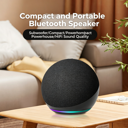 2026 New Alaxe Bluetooth Speaker, Stylish Mini Desktop Heavy Bass Speaker, Outdoor Audio, Free Delivery, Cash On Delivery