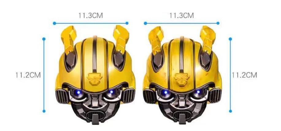 【26new】Transformers Bumblebee Wireless Speaker, Outdoor Portable Mini TF Card Subwoofer Bluetooth Speaker, Perfect for Festivals & Birthday Gifts