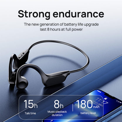 [New 2026] X7 Bone Conduction Bluetooth Headphones, Digital Display, Ear‑hook Design, Non‑in‑ear Painless Noise Reduction, Ultra‑long Battery Life, Ideal for Festival Gifts