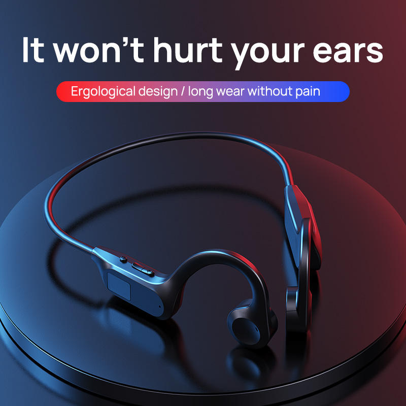 [New 2026] X7 Bone Conduction Bluetooth Headphones, Digital Display, Ear‑hook Design, Non‑in‑ear Painless Noise Reduction, Ultra‑long Battery Life, Ideal for Festival Gifts