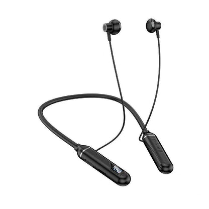 [New 2026] Neck‑hanging Wireless Bluetooth Headphones, Digital Display, Large‑capacity Battery with Ultra‑long Battery Life, Semi‑in‑ear Sports Stereo Neckband Headset, Ideal for Festival Gifts