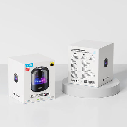 [2026 New ] Harman S58 Crystal Bluetooth Speaker, Colorful Glowing Subwoofer Wireless Audio, Cash On Delivery, Free Delivery