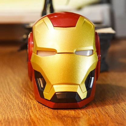 [New 2026] Iron Man Wireless Speaker, Outdoor Portable Mini TF Card Subwoofer Bluetooth Speaker, Ideal for Festivals and Birthday Gifts