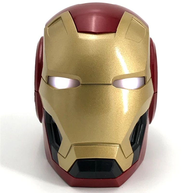 [New 2026] Iron Man Wireless Speaker, Outdoor Portable Mini TF Card Subwoofer Bluetooth Speaker, Ideal for Festivals and Birthday Gifts