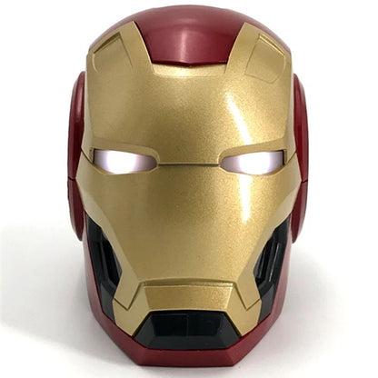 [New 2026] Iron Man Wireless Speaker, Outdoor Portable Mini TF Card Subwoofer Bluetooth Speaker, Ideal for Festivals and Birthday Gifts