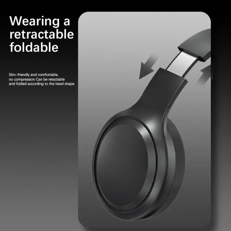 Over-Ear Wireless Bluetooth Headphones, Headset, High-Quality Stereo Sound Drivers, 12 h Battery Life, Foldable Design for PC, Music, Travel and Office, Headphones For Sports
