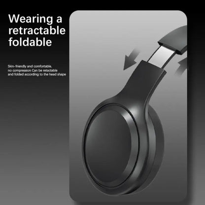 Over-Ear Wireless Bluetooth Headphones, Headset, High-Quality Stereo Sound Drivers, 12 h Battery Life, Foldable Design for PC, Music, Travel and Office, Headphones For Sports