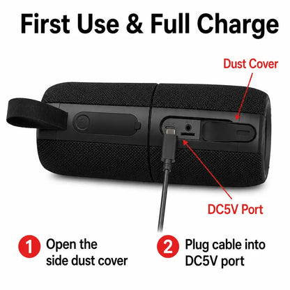 2-in-1 Stereo,20W Split Wireless Speaker-Multifunctional Portable Magnetic Waterproof Bluetooth V5.3 Sound System, Wireless Pairing & Multi-Device Connection,USB/Audio Cable Charging,for Home/Outdoor Use,SummerWins,Smartphone Compatible,DealsForYouDays,
