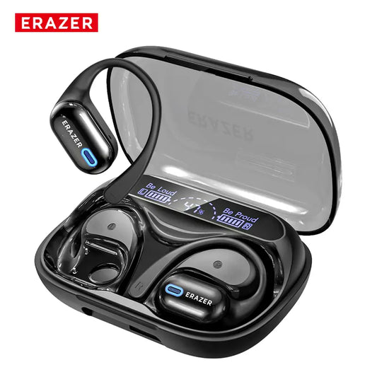 ERAZER XP18 Powerbank Earbuds,Can Charge Phones,Wireless Bluetooth Headphones, Bluetooth 6.0, OWS Earphones , Sports Headphones, High Sound Quality Headphone, Daily Waterproof Wear Comfortable for Daily Calls Compatible with Android/IOS