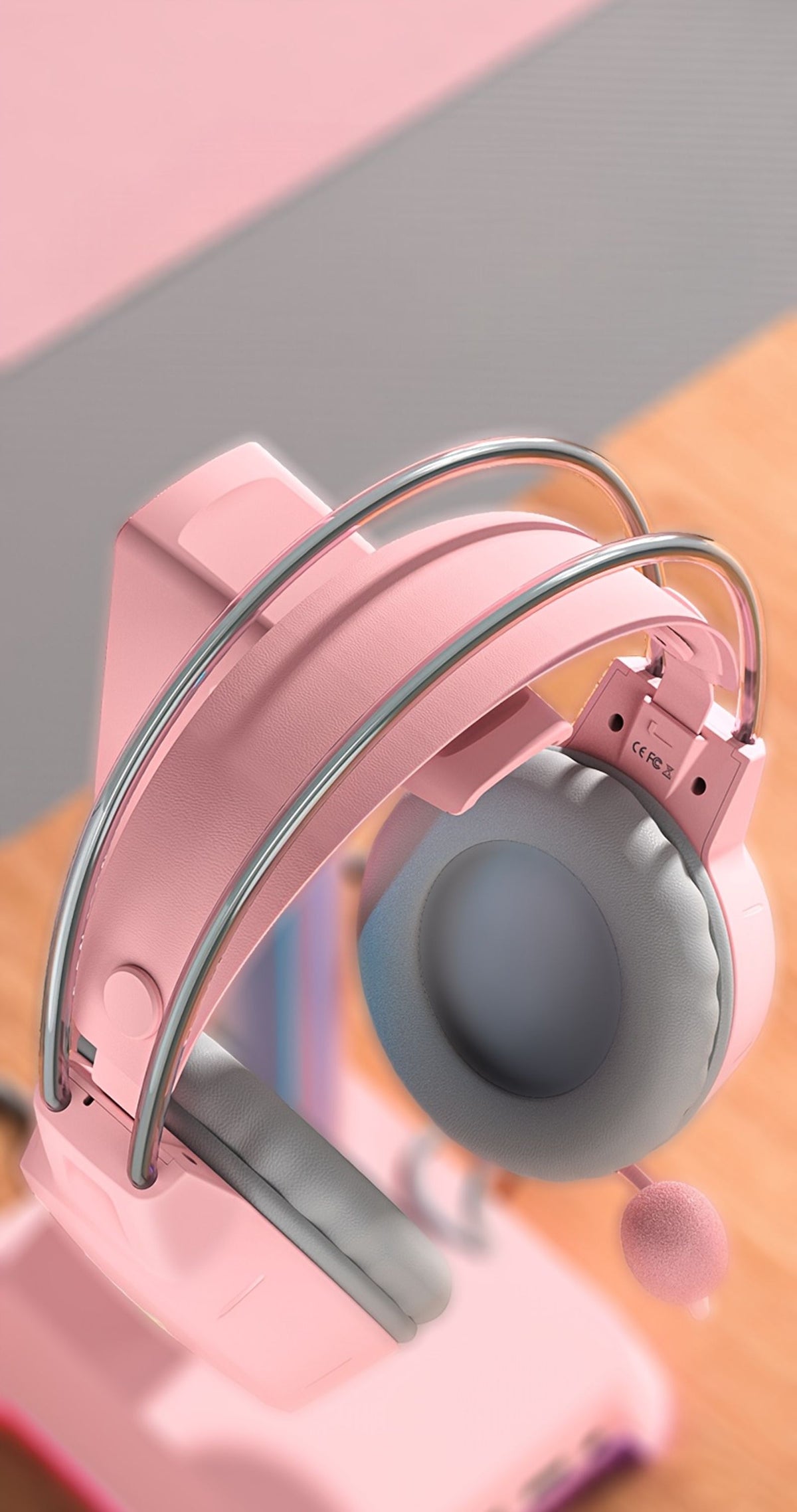 x15 gaming headset rgb lighting cat ear gaming image 12