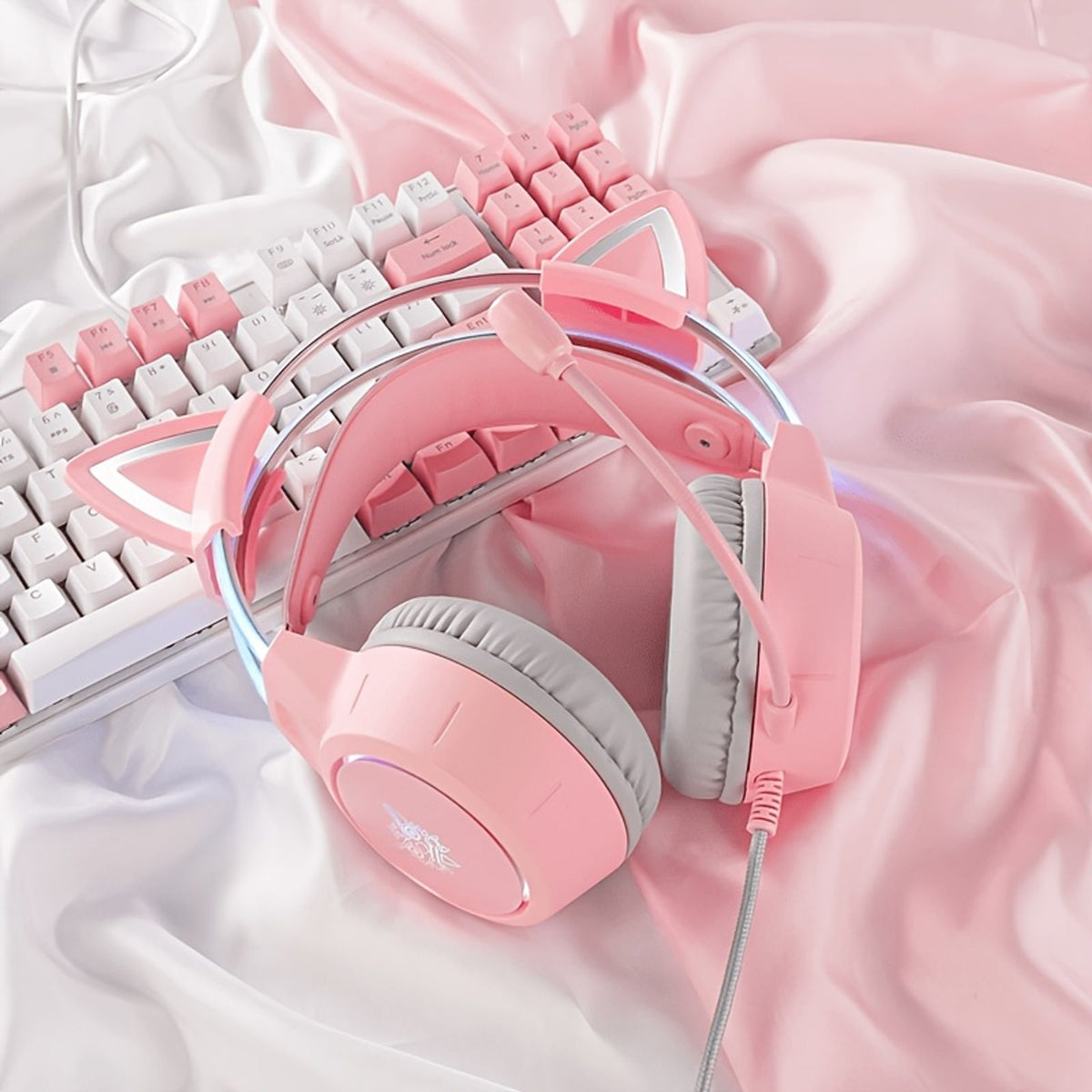 x15 gaming headset rgb lighting cat ear gaming image 13