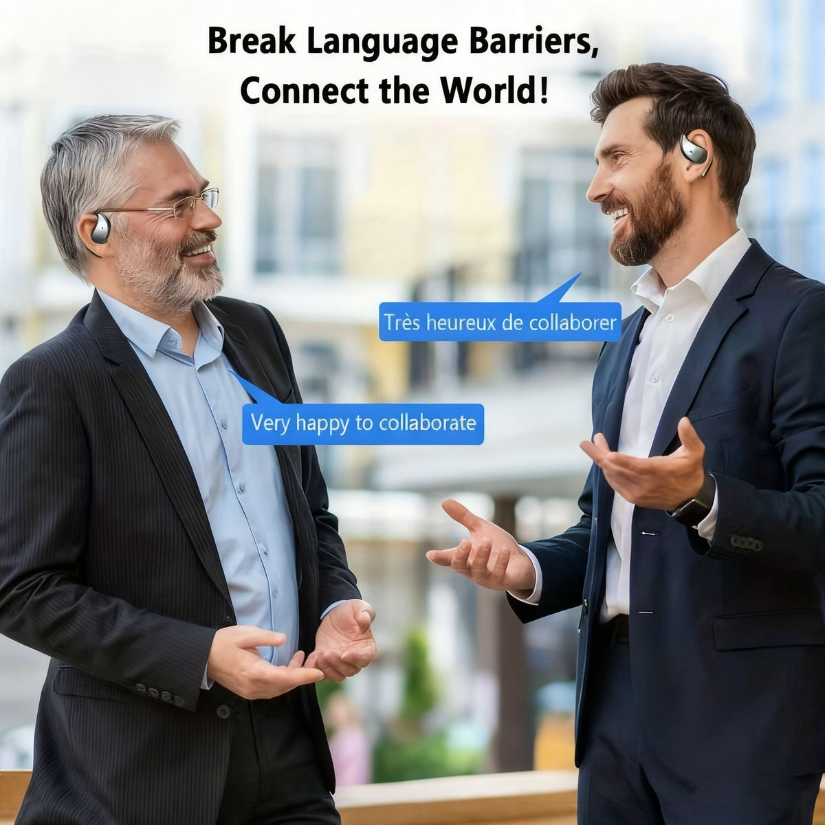 ai language translator earbuds 156 languages accents real image 7