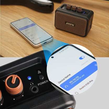 ag 04电吉他音箱无线音响便携可充电吉他专用音箱户外桌面便携式小音响 electronics { image 8
